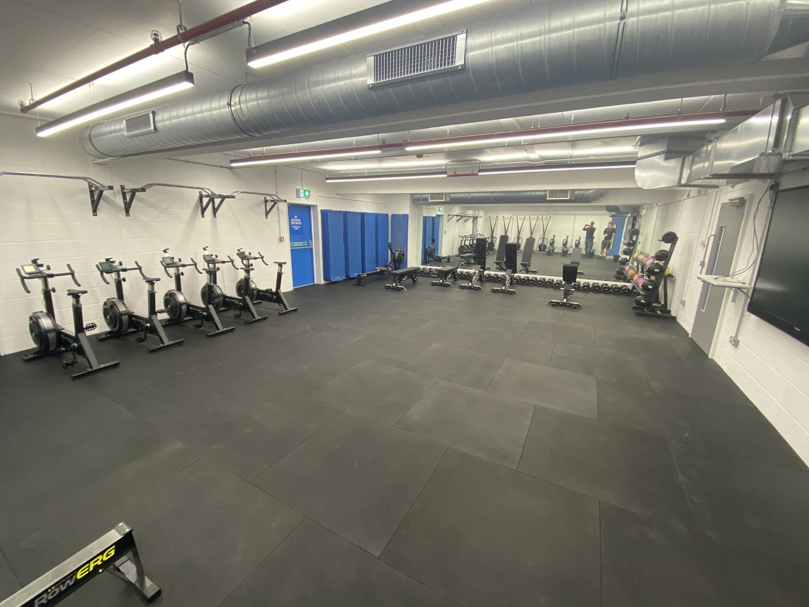 Whitecross School new gym after refurbishment