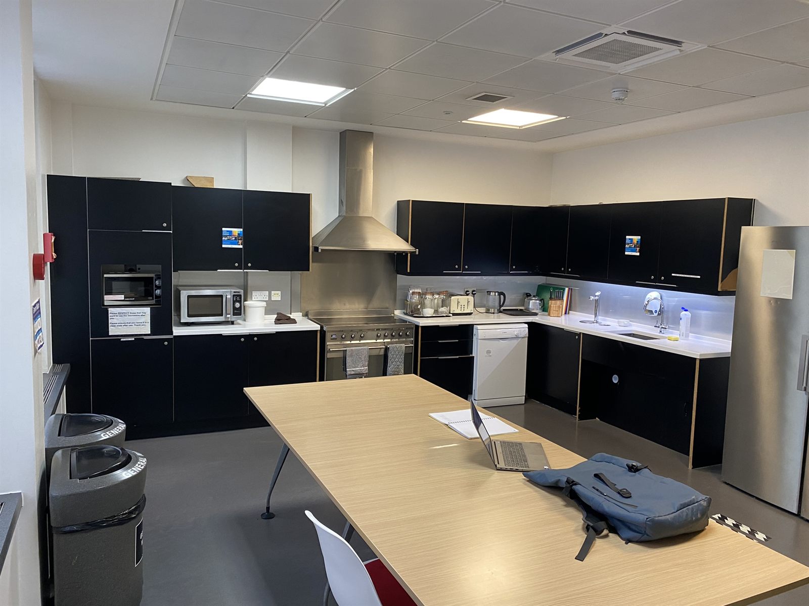 The previous kitchen before refurbishment