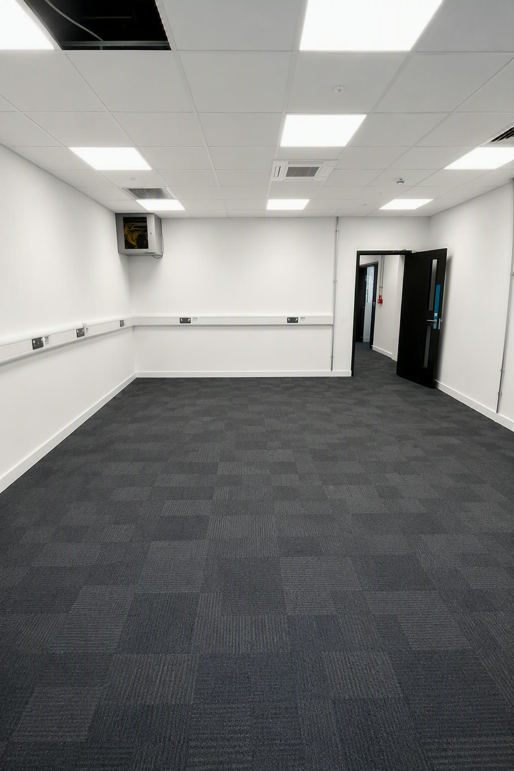 Substation meeting room after refurbishment