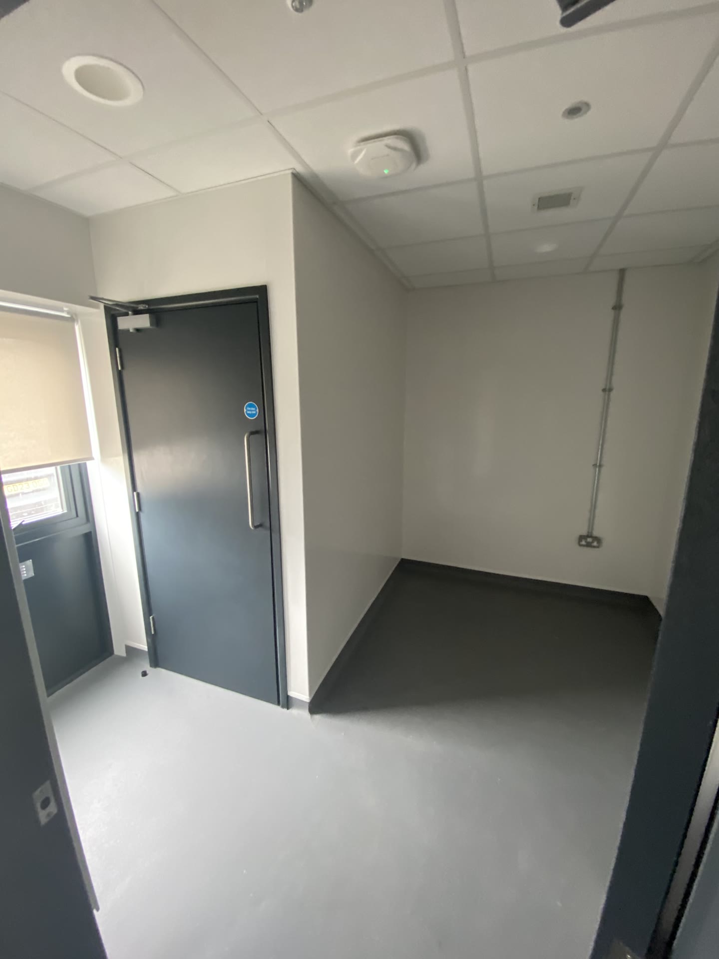 Substation washroom after refurbishment